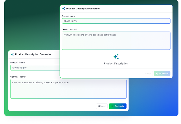 AI Product Generation